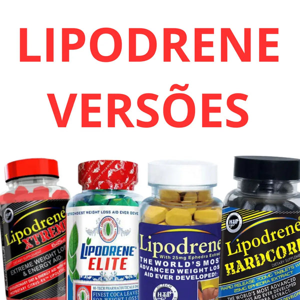 Tudo sobre as versões do Lipodrene. O mais famoso