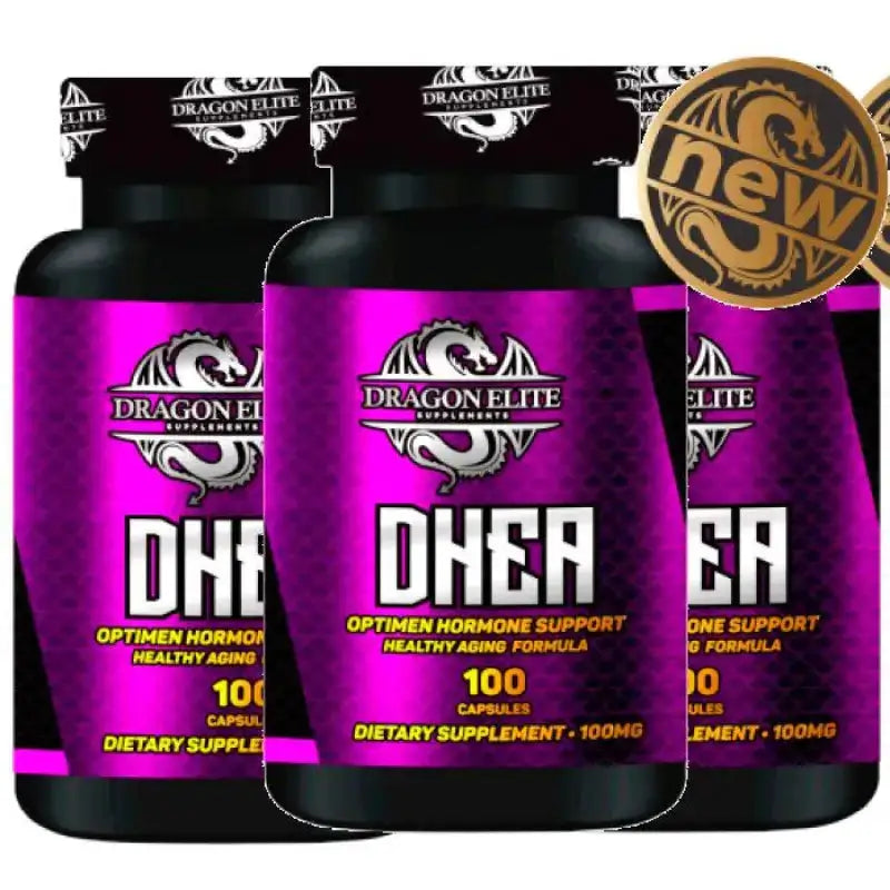 3 X DHEA 100mg (100) - Dragon Elite