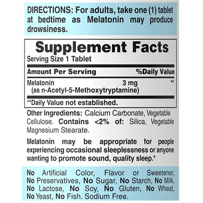 3 X Melatonina 3mg (120) - Puritan's Pride | iPUMP Suplementos 2