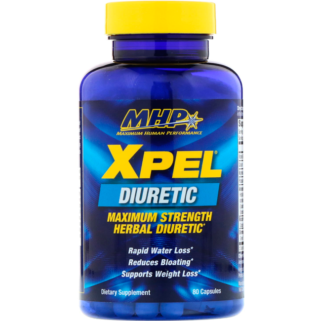 Kit Lipodrene Hardcore + Xpel Diuretic - Hitech + MPH