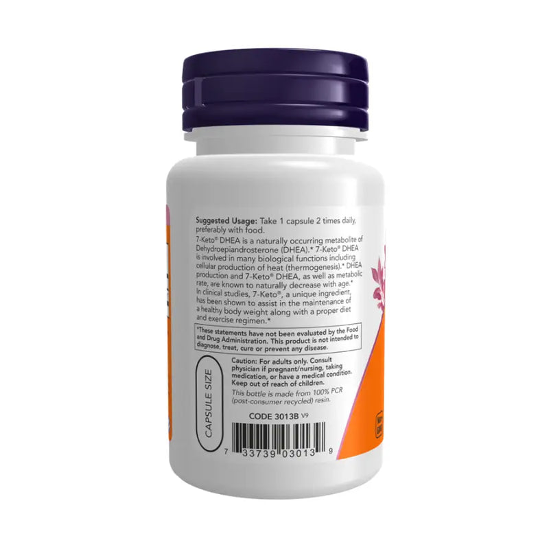 7-Keto Dhea 100mg (120) - Now Foods