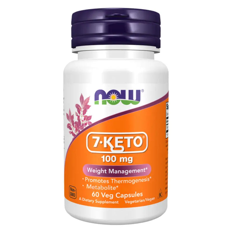 7-Keto DH3EA 100mg (60) - Now Foods