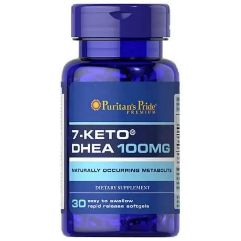 7-KETO DHEA 100mg (30 Softgels) - Puritan's Pride - iPUMP Suplementos