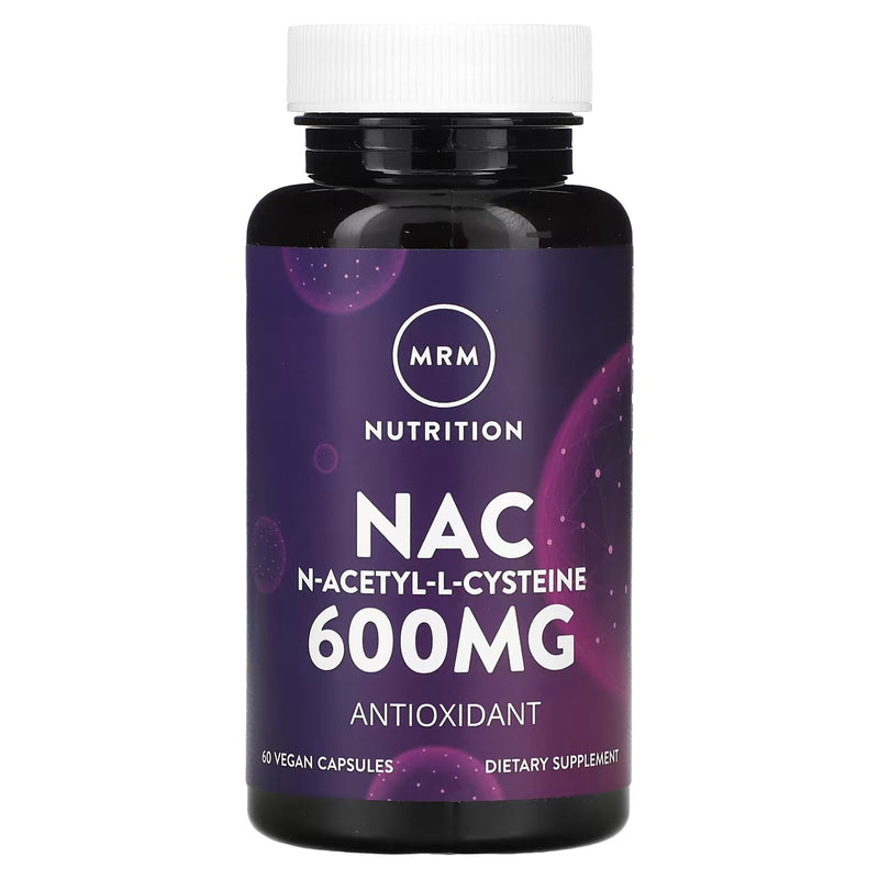 NAC 600mg (60 Vegan Capsules) - MRM Nutrition