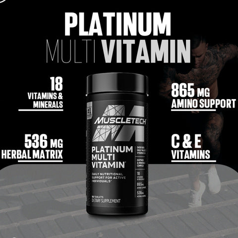 Platinum Multi Vitaminico (90) - Muscletech