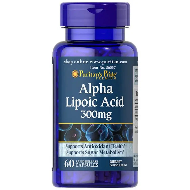 Alpha Lipoic Acid 300mg (60) - Puritan’s Pride