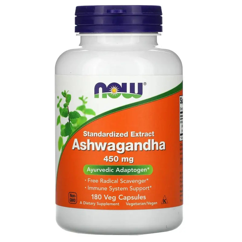 Ashwagandha 450mg (180) - Now Foods