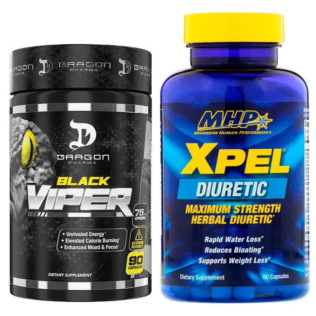 Black Viper + Xpel Diurético - iPUMP Suplementos