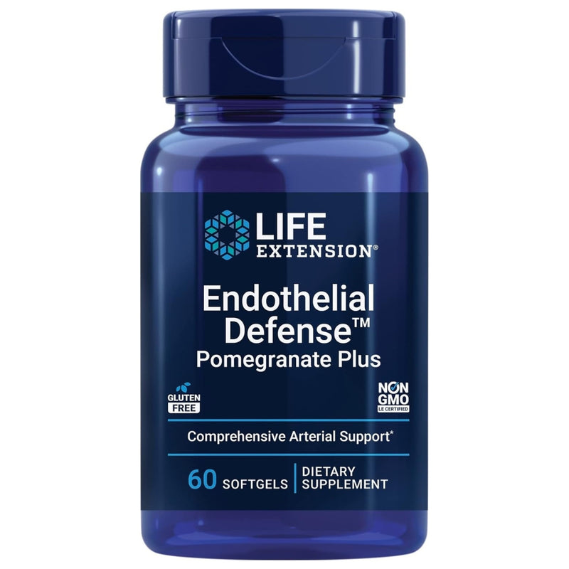 Endothelial Defense Pomegranate Plus (60 Softgels) - Life Extension