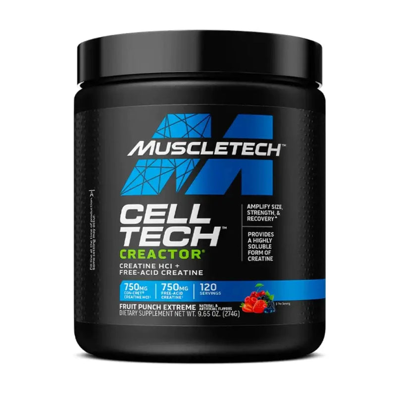 Cell-Tech Creactor (274G) Fruit Punch - Muscletech | iPUMP Suplementos