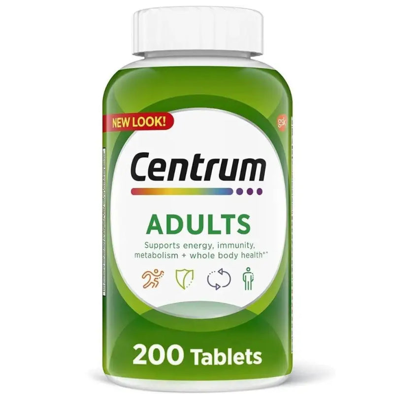 Centrum Adults (200 Tables) - Centrum - iPUMP Suplementos