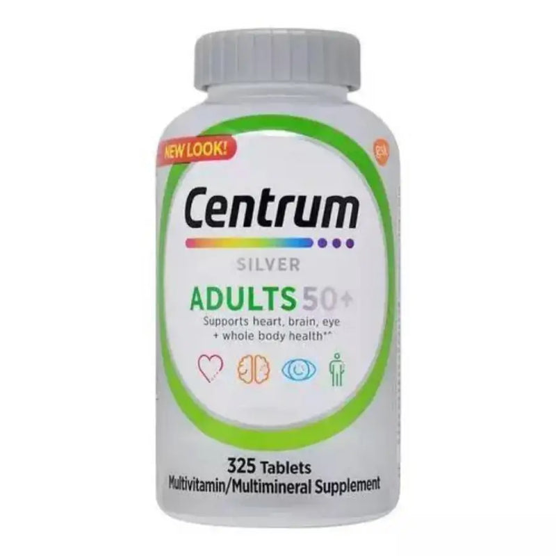 Centrum Silver Adults 50+ ( 325 Tablets ) - Centrum - iPUMP Suplementos