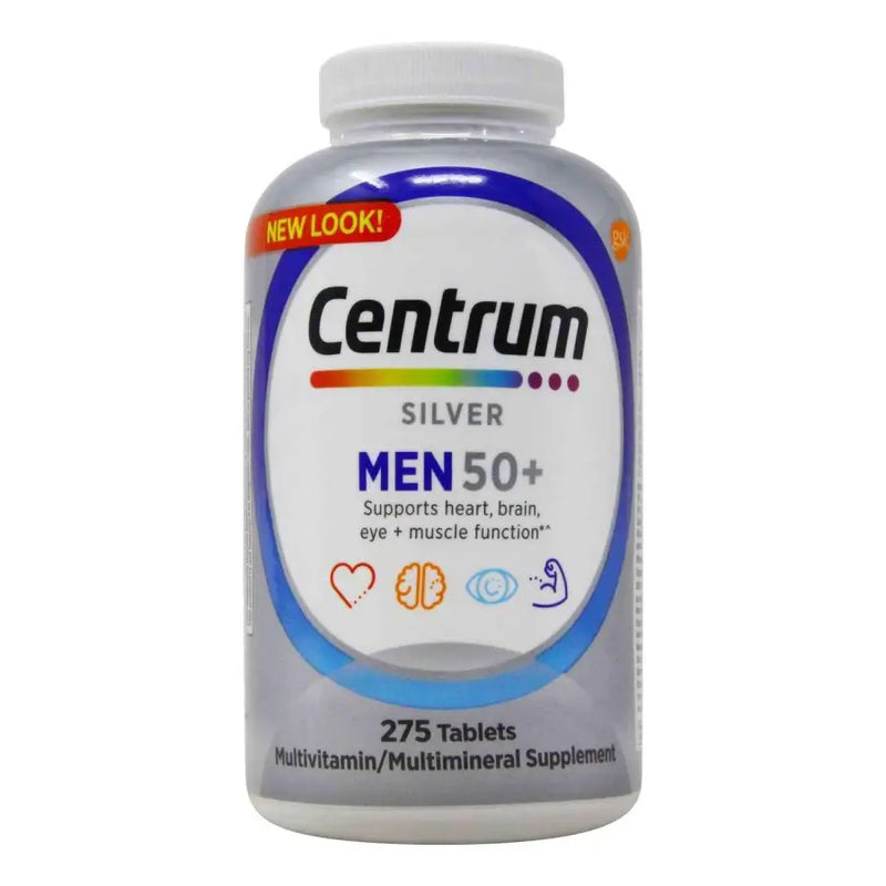 Centrum Silver Men 50+ (Homen) - 275 Tabs - Centrum - iPUMP Suplementos