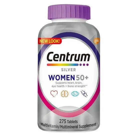 Centrum Silver Womens 50+ (mulher) - 275 Tabs - Centrum - iPUMP Suplementos