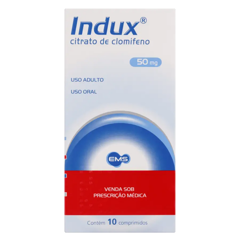 Citrato de Clomifeno 50mg Clomid TPC (10) - EMS