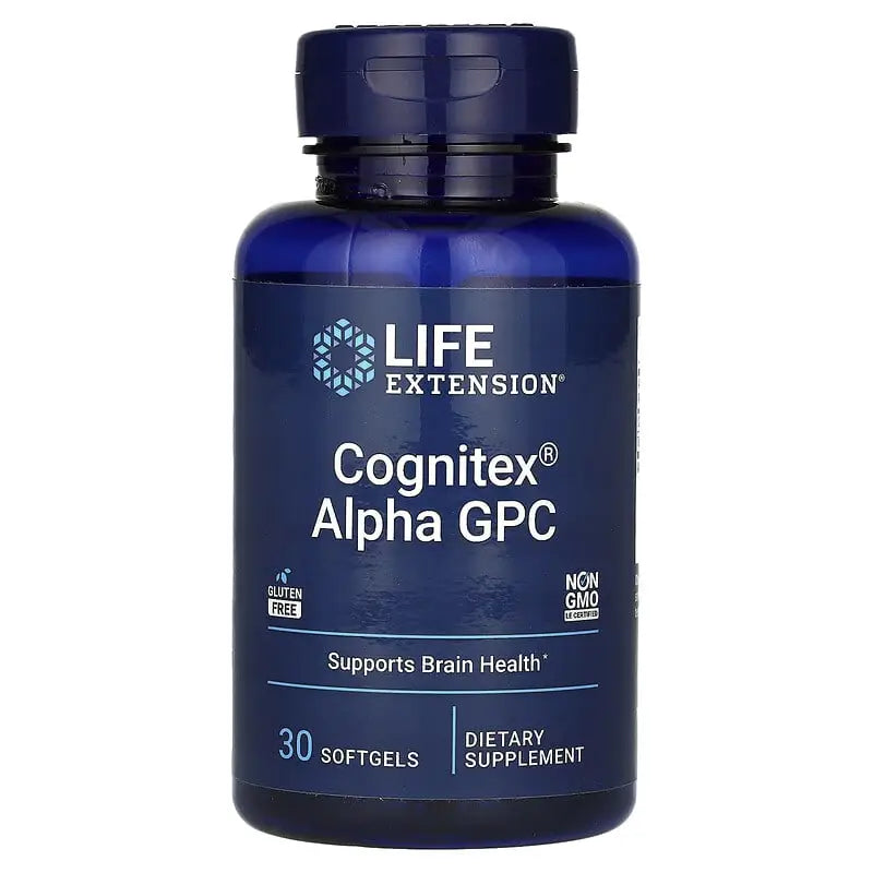 Cognitex® Alpha GPC (30 Softgels) - Life Extension