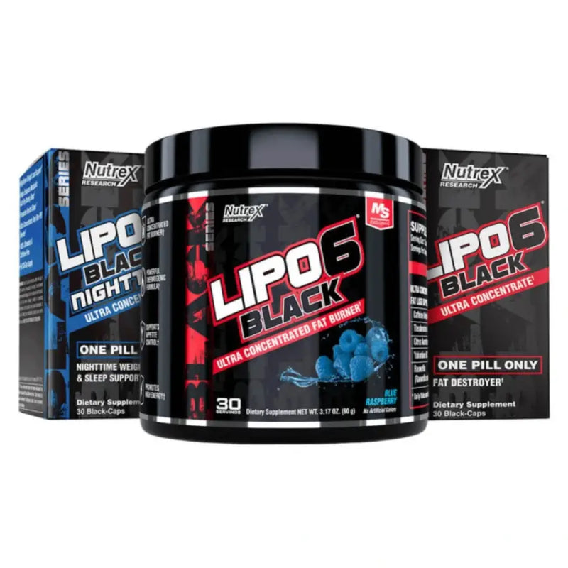 Combo iPUMP Lipo 6 Black UC - Nutrex | iPUMP Suplementos