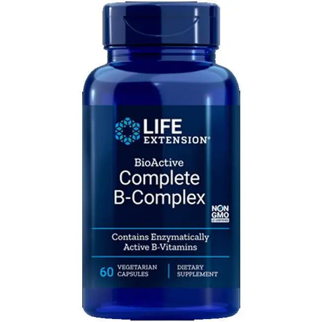 Complete B Complex (60 caps) - Life Extension - iPUMP Suplementos