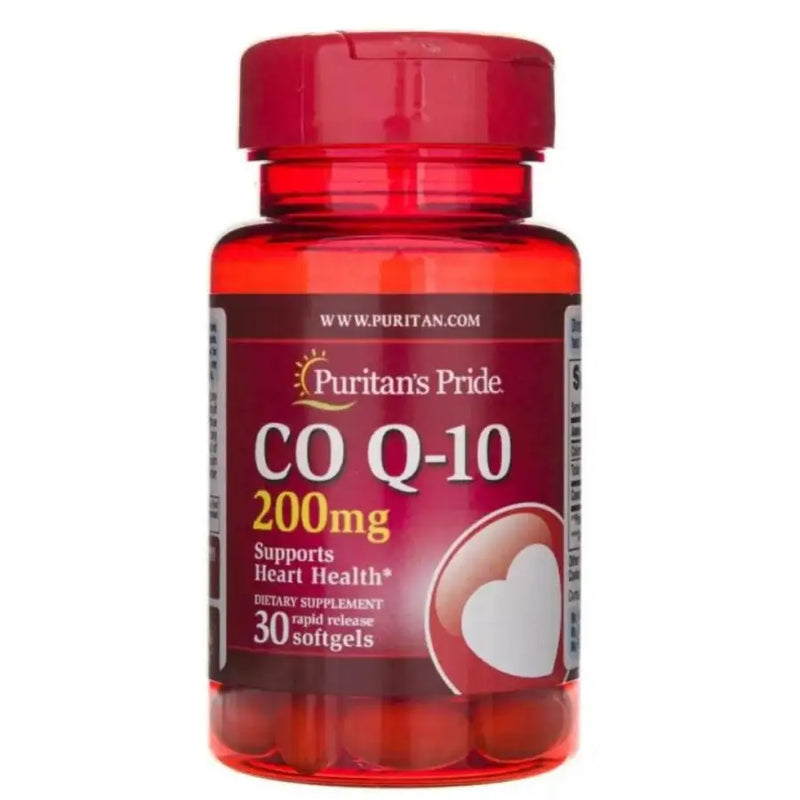 COQ-10 200mg (30 caps) - Puritan's Pride - iPUMP Suplementos