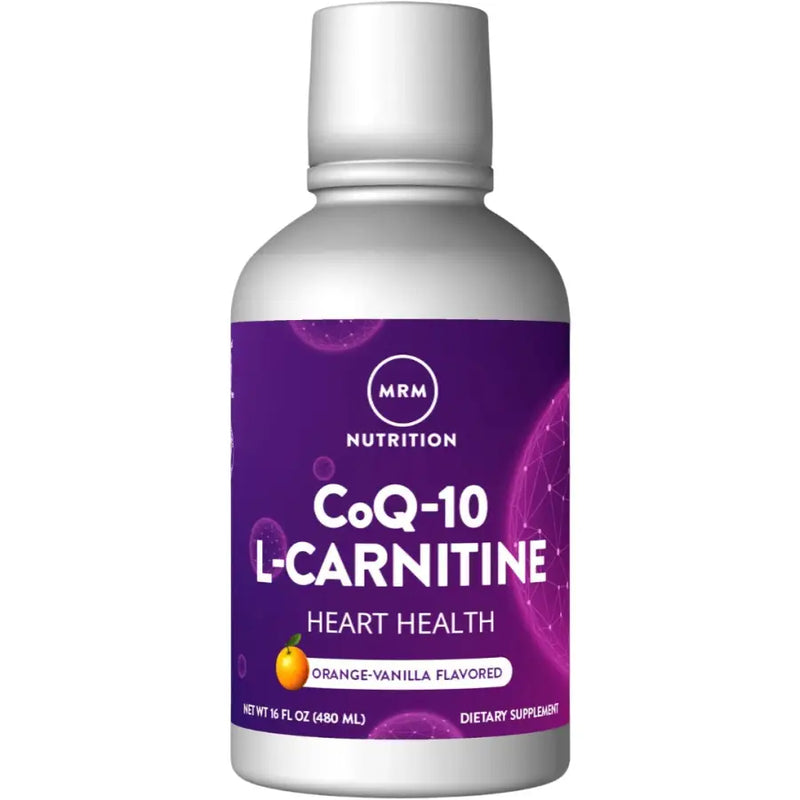 CoQ-10 with L-Carnitine Liquid 480ML Orange-Vanilla - MRM