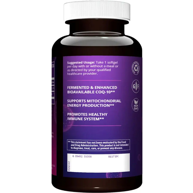 CoQ 100mg (60 Softgels) - MRM Nutrition