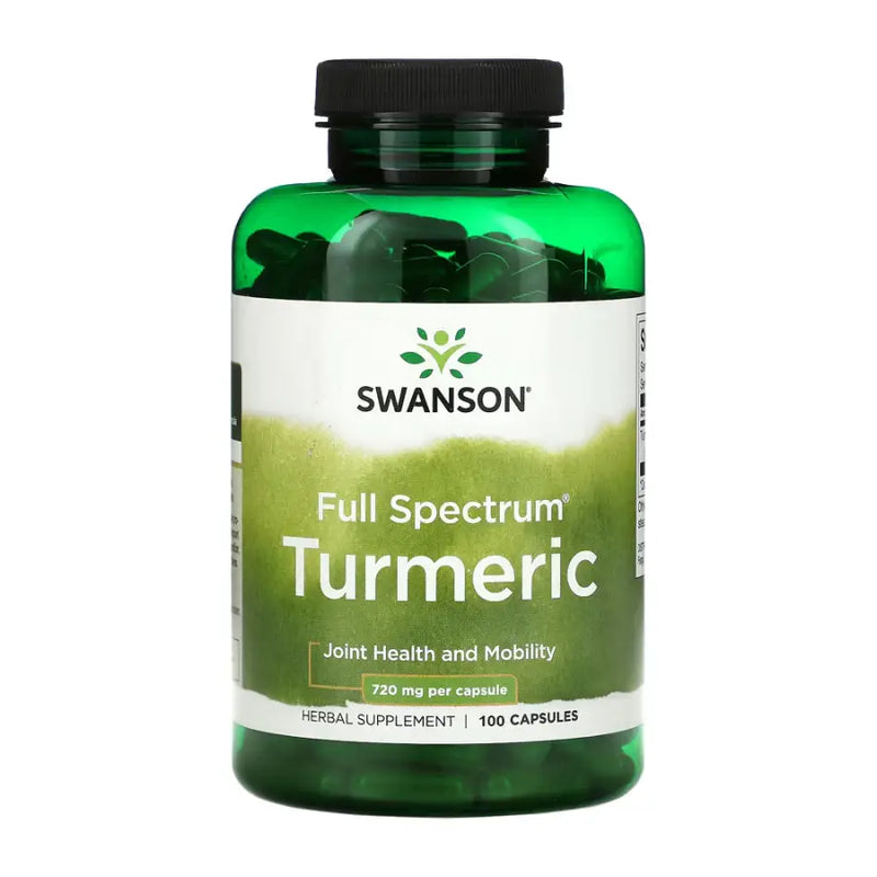 Curcuma Longa Turmeric 720mg (100 Capsulas) - Swanson