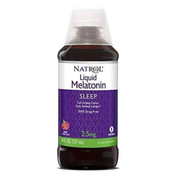 Melatonina Liquida 2.5 mg - 237ml - Cereja - Natrol