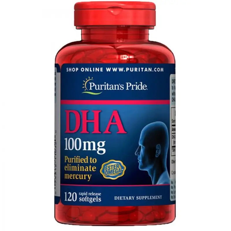 DHA 100mg (120) - Puritans Pride