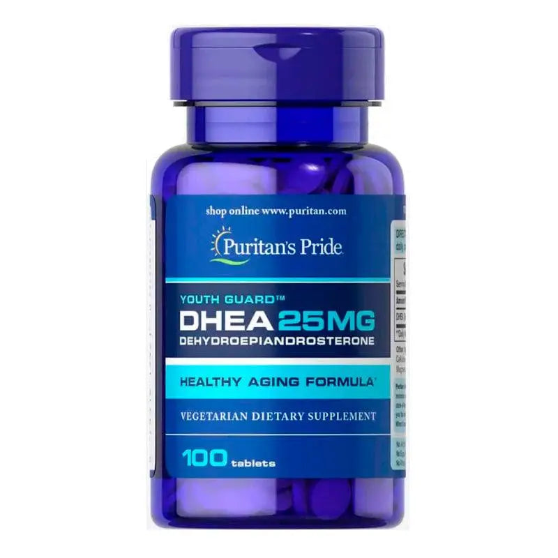 DHEA 25mg (100 tabs) - Puritan's Pride - iPUMP Suplementos