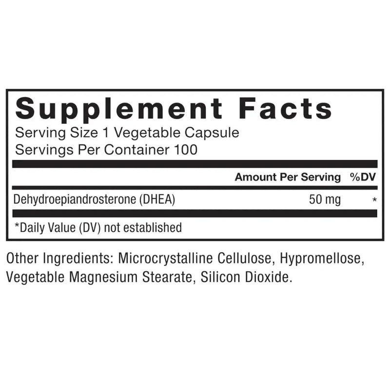 DHEA 50mg (100) - Force Factor