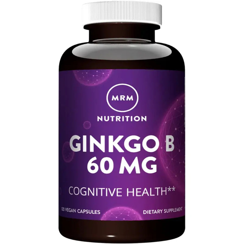 Ginkgo Biloba 60mg (120 Vegan Capsules) - MRM Nutrition