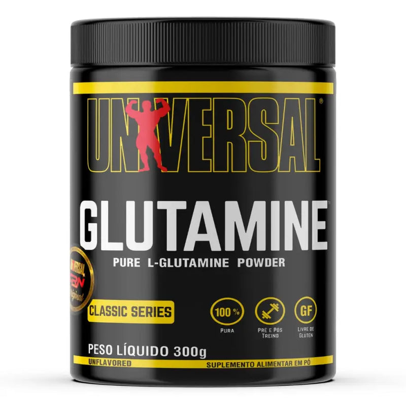 Glutamina (300g) - Universal | iPUMP Suplementos