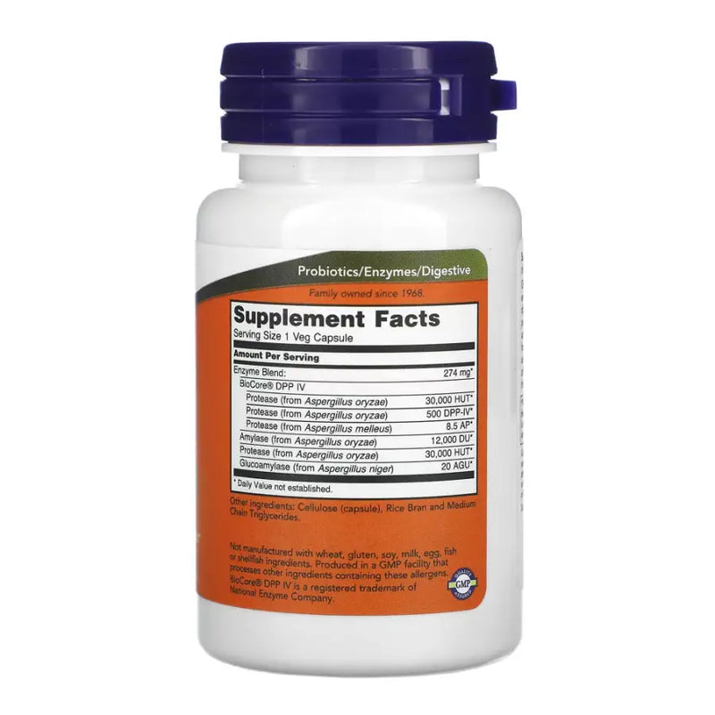 Gluten Digest Enzymes (60) - Now Foods