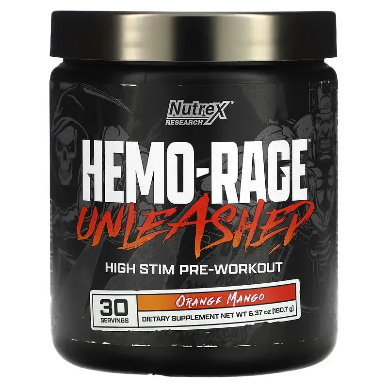 Hemo-Rage Unleash (30) Orange Mango - Nutrex