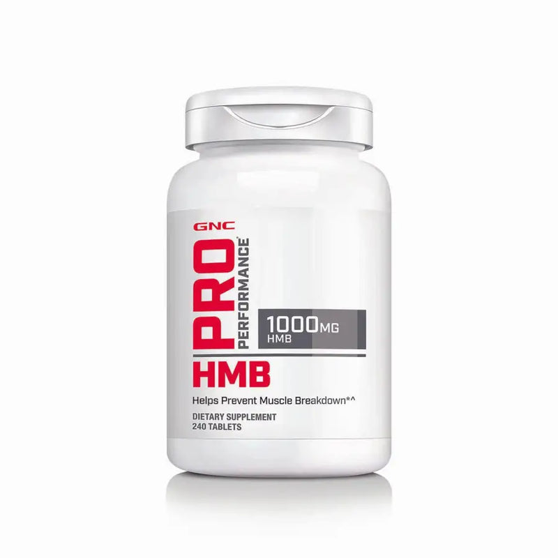 HMB Pro Performance 1000mg (240 Tabs) - GNC - iPUMP Suplementos