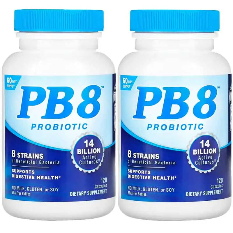 Kit 2 x PB8 Probiótico 14 Billion (120) - Nutrition Now | iPUMP Suplementos