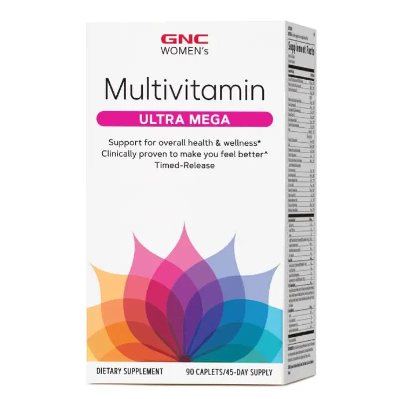 Kit  2 X Ultra Mega Multivitamin (90) - GNC Women's 2