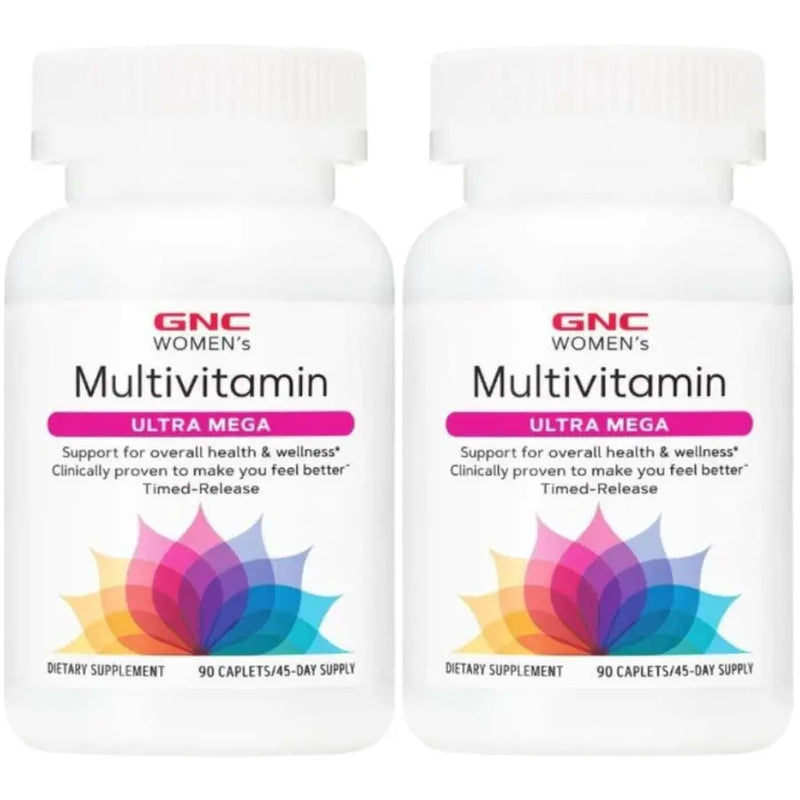 Kit  2 X Ultra Mega Multivitamin (90) - GNC Women's