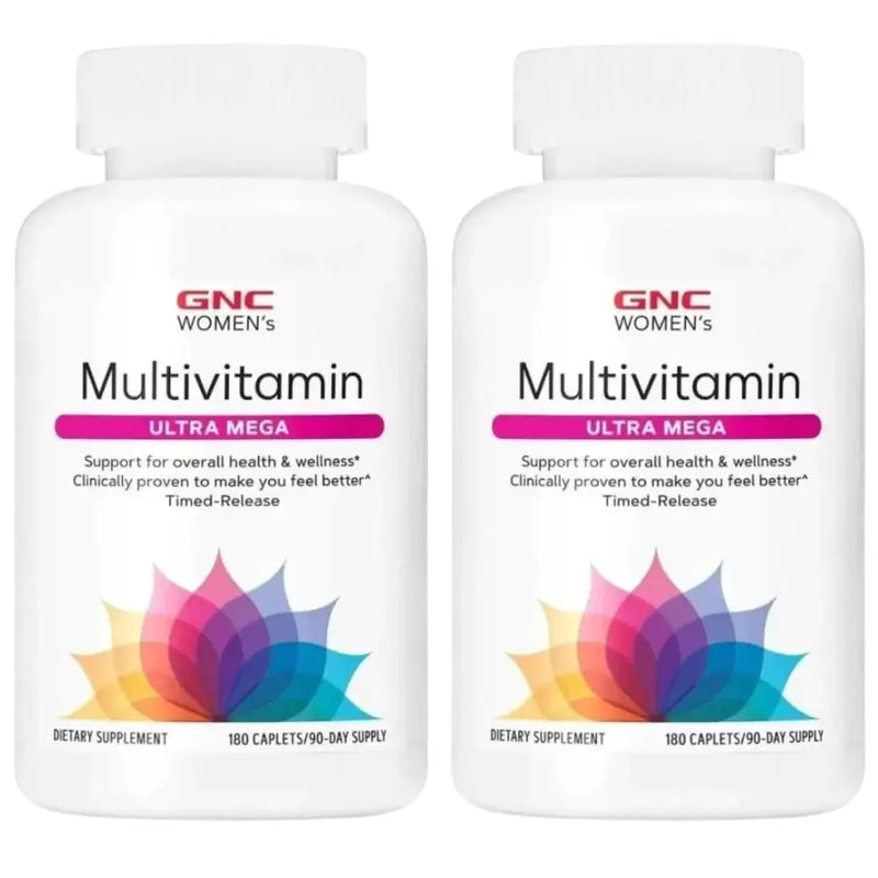 Kit 2 x Ultra Mega Women's Multivitamin (180) - GNC