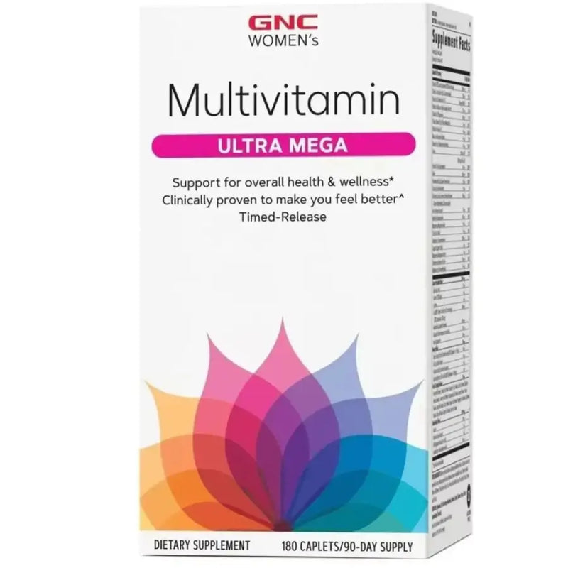 Kit 2 x Ultra Mega Women's Multivitamin (180) - GNC 2