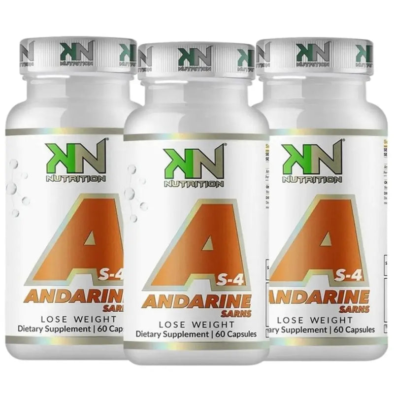 Kit 3 X Andarine 10mg (60) - KN Nutrition | iPUMP Suplementos