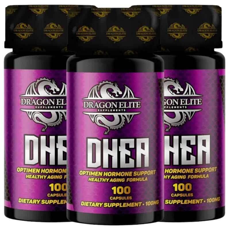 Kit 3 X DHEA 100mg (100) - Dragon Elite