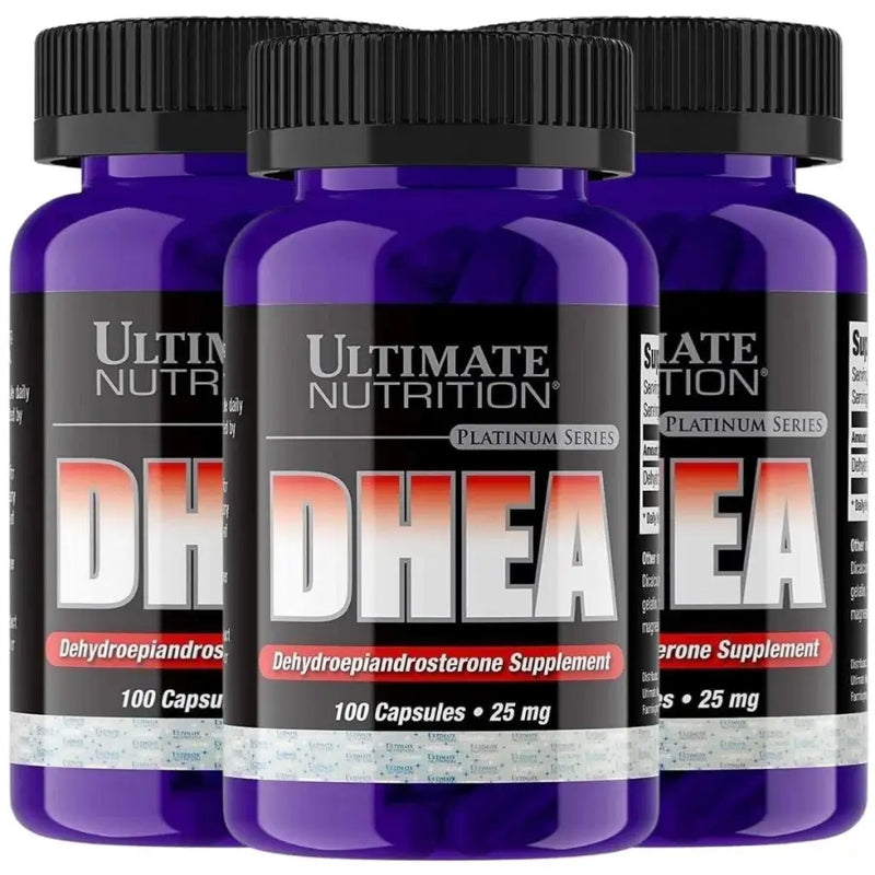 Kit 3 x DHEA 25mg (100) - Ultimate Nutrition | iPUMP Suplementos