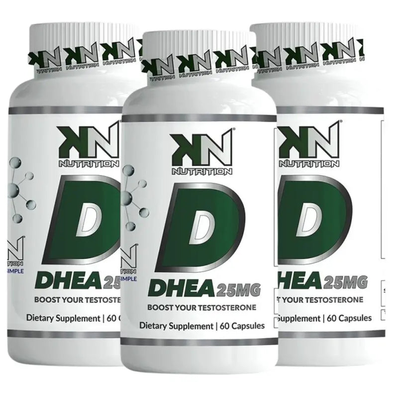 Kit 3 x DHEA 25mg (60) - KN Nutrition | iPUMP Suplementos