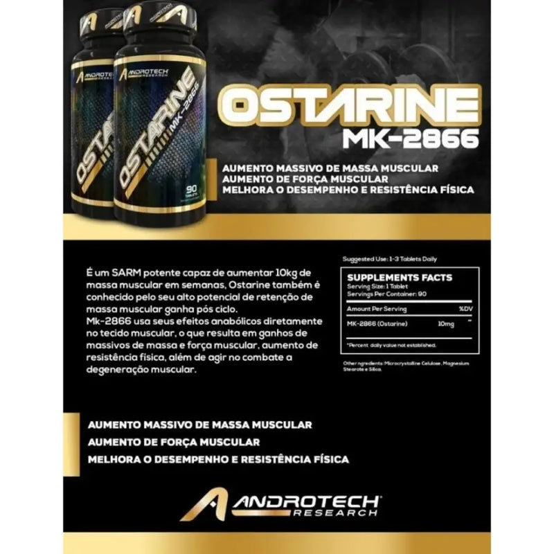 Kit 3 x Ostarine MK-2866 (90) - Androtech | iPUMP Suplementos 2