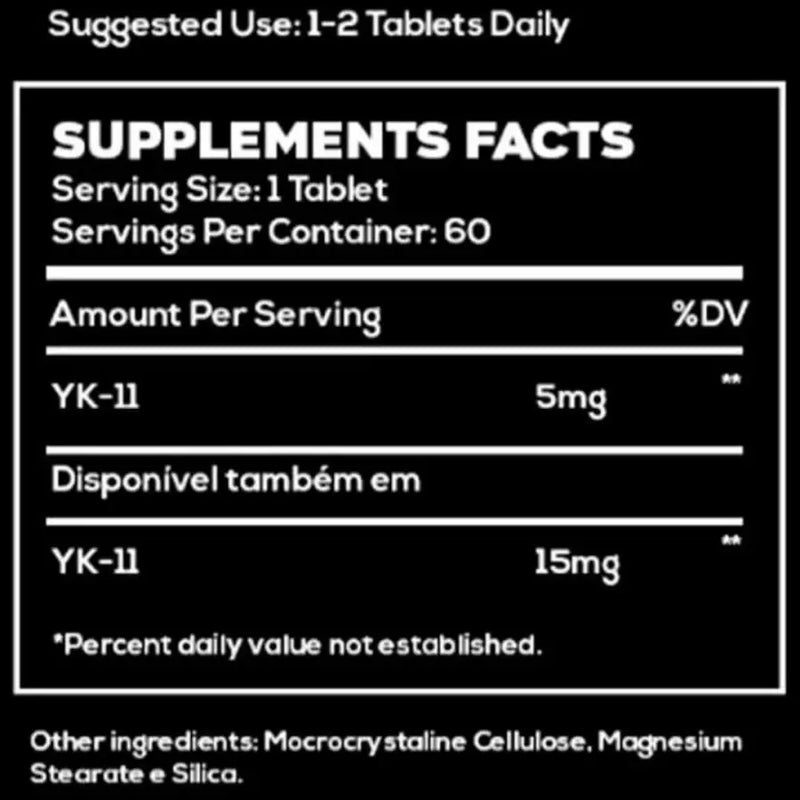 Kit 3 x YK11 5mg (60) - Androtech | iPUMP Suplementos 2