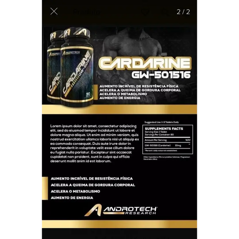 Kit Cardarine + Ligandrol - Androtech