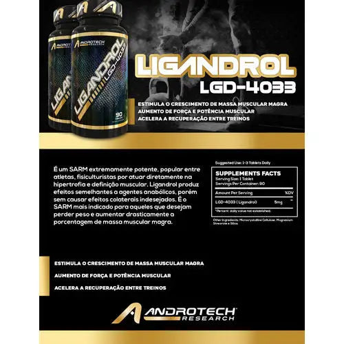 Kit Cardarine + Ligandrol - Androtech