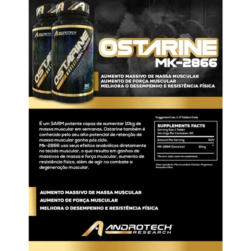 Kit Cardarine + Ostarine - Androtech - iPUMP Suplementos