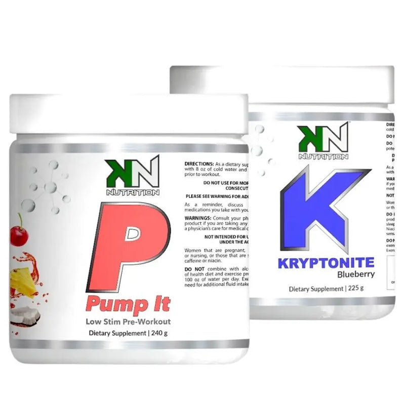 Kit Kryptonite e Pump It - KN Nutrition - iPUMP Suplementos